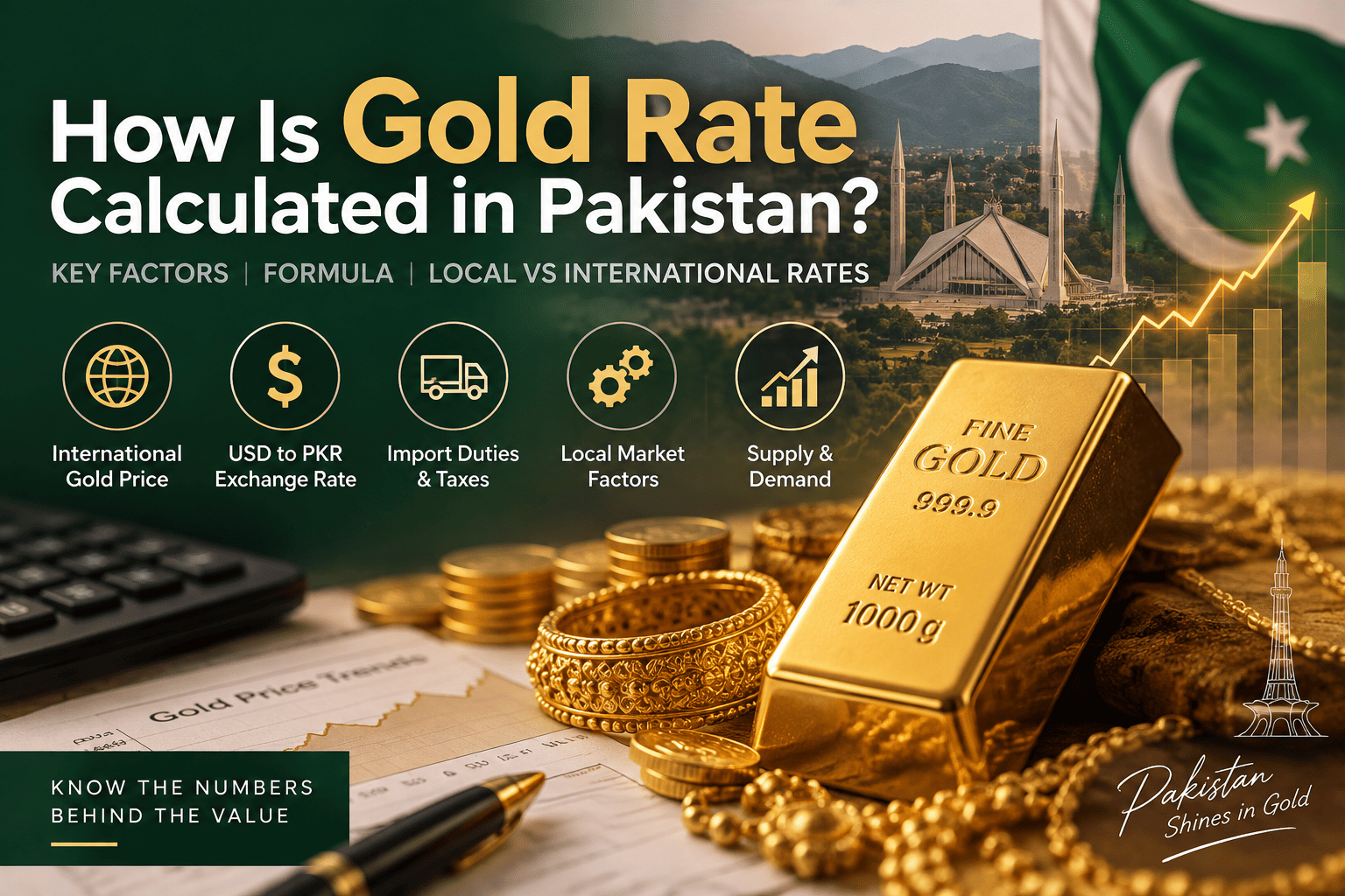 How Is Gold Rate Calculated in Pakistan?