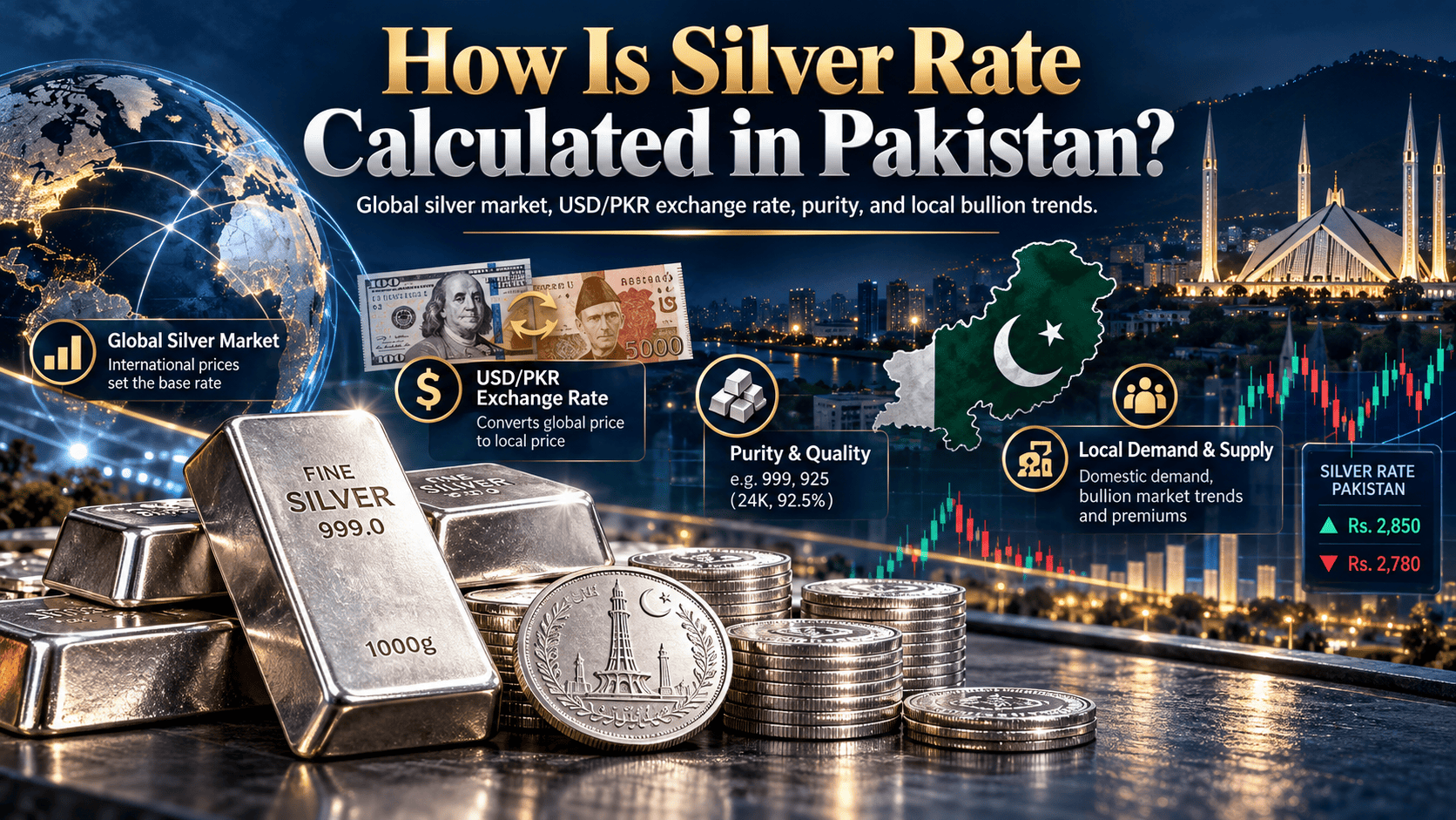 How Is Silver Rate Calculated in Pakistan?