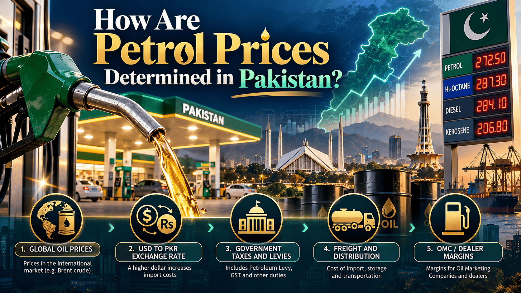 How Are Petrol Prices Determined in Pakistan?