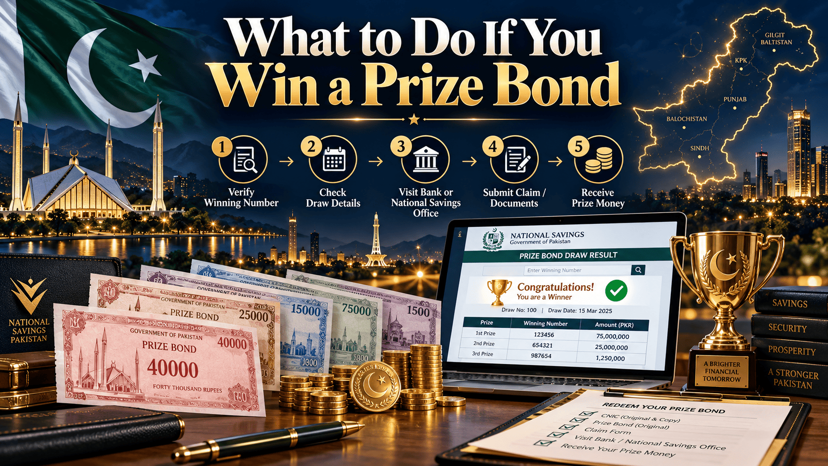 What to Do If You Win a Prize Bond